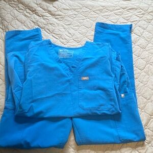 Figs Set Capri Blue M